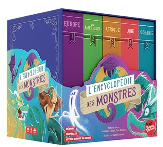 Scorpion Masqué L’Encyclopédie des Monstres Jeu de mémoire coopératif – Dès 6 Ans – 2 à 4 Joueurs