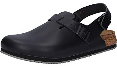 Birkenstock Sabots Professionnels Tokio Unisexes pour Adulte, Noir, 38 EU