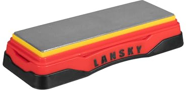 Lansky Sharpeners Ultra Fine Diamond Bench Stone - Red, 6 Inch