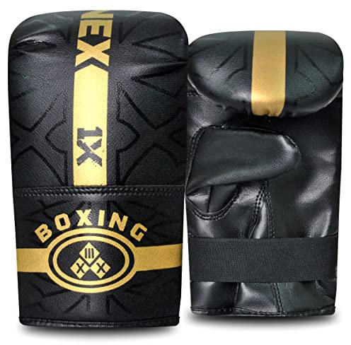 Boxing Gloves, Pro Training Sparring, Muay Thai MMA Kickboxing, Men Women Adult Heavy Punching Bag Mitts Focus Pads Workout