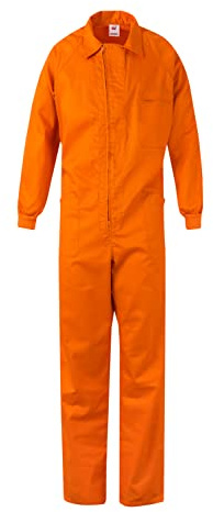 VELILLA 214, overall, italiensk modell, apelsin, 66