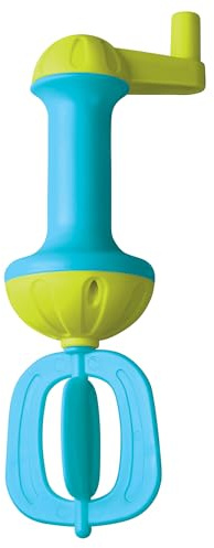 HABA Toddler Bath Toys: Bubble Bath Kids Whisk - for Kids' Sensory Play, Motor Skills, and Bath Time Fun, Blue