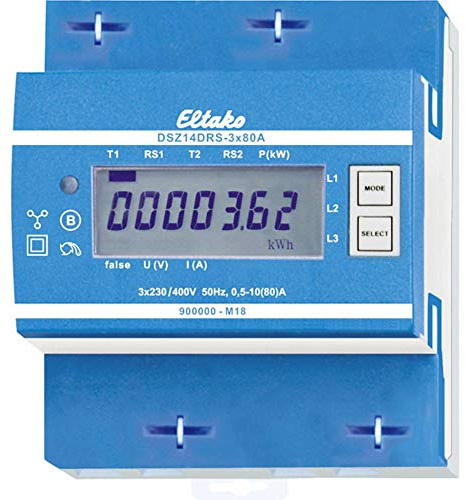 Eltako DSZ14DRS-3x80A MID Drehstromzaehler digital 80A MID-konform: Ja 1St.