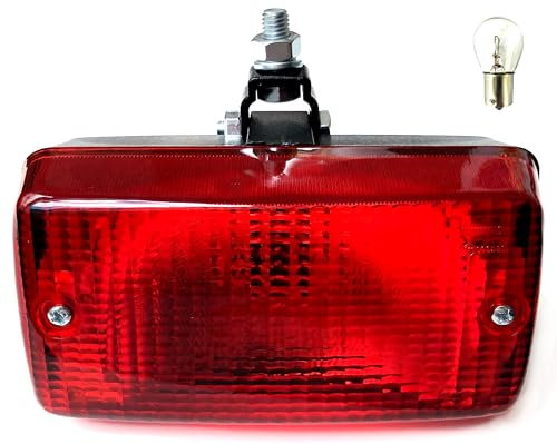 MelTruck® Nebellicht Nebelschlußleuchte 142x75x64 Universal LKW Anhänger E20 mit 12V Glühbirne