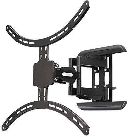 Hama Soporte de Pared para televisores de 37 a 90 (inclinable hasta 120°, inclinable, Distancia a la Pared: 6,6 cm, VESA 600 x 500, Carga máxima de 50 kg, Incluye Tacos Fischer), Color Negro