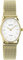 Oozoo Vintage Damen Uhr - Armbanduhr Damen mit 14mm Metallmesharmband - Analog Damenuhr Oval C20258