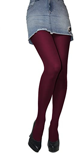 JUST BEAUTY TOUCH Womens Microfibre Opaque 60 Denier Tights size S - XXL New