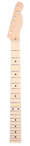 Gitarrenhals, 22 Bünde Ahorn-Gitarrenhals E-Gitarren-Teile Hälse für E-Gitarren-Ersatzteile (Mit hinterer Mittellinie)
