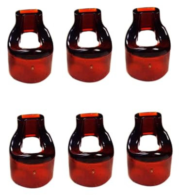 Vaguelly 6 Stk Dongxiao Blashilfe Zubehör Für Musikalisches Flötenmundstück Musikalisches Flötenkopf Für Musikinstrumente Flötenblashilfe- Flötenmundstücke Harz