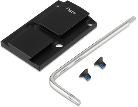 ToopMount Piastra di Montaggio per Mirino, Adattatore per Piastra di Montaggio RMR a Slitta, Piastra a Sgancio Rapido per Fotocamera, Base Universale per il Morsetto Della Piastra Dell'ottica