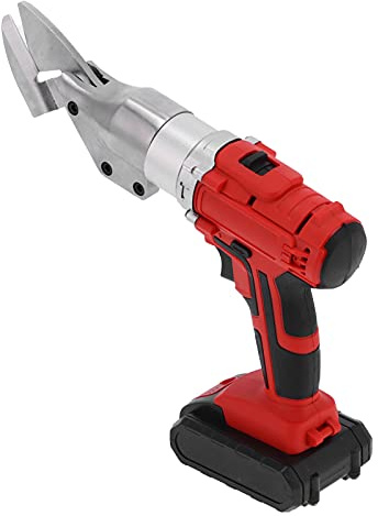 Electric Metal Scissors, Multipurpose Comfortable Grip Electric Metal Cutter Shear for Iron Sheet Cutting for Steel Cutting(U.S. regulations)
