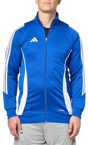 adidas Men's Tiro 24 Training Jacket, Team Royal Blue/White, Medium/Tall