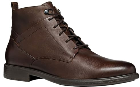 Geox Botines U Terence a para hombre, café, 41 EU