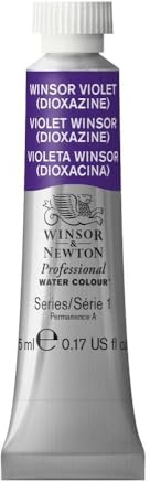 Winsor & Newton 5 ml Tube Professional Water Colour, Winsor Violet/Dioxazine