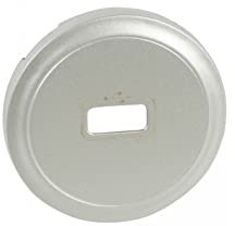 Legrand 068553 Enjoliveur Céliane pour Prise USB, Finition Titane