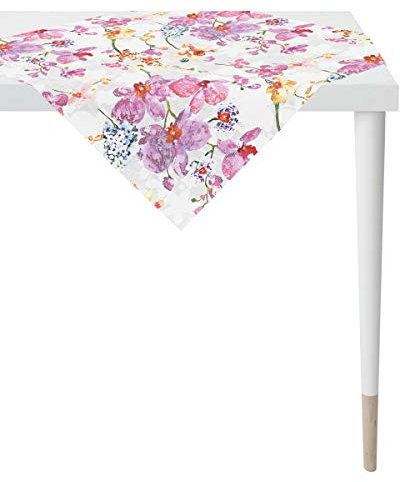 APELT Tischdecke Orchideen Rose Tischdecke 88x88 cm