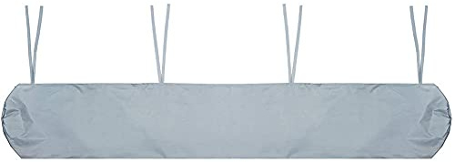 JQDZX Auvent de Jardin, Protection Sac de Rangement Contre Les UV -Anti-poussière- étanche Contre la Neige et la Pluie, pour Terrasse De Jardin Extérieur (4.5M,Gray)