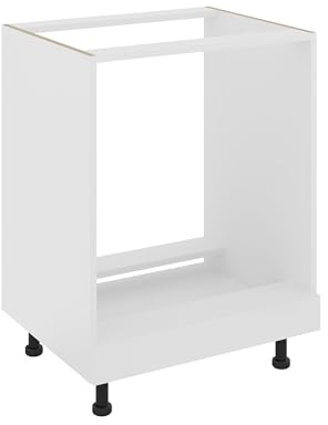 haaus Backofenschrank Karo, Weiß, 60 x 50 x 80 cm