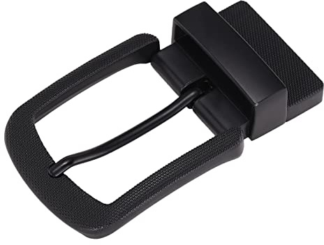 DJCAIZYY 1.5 (38mm) Reversible Belt Buckle Replacement Belt Buckle Heavy Duty Black
