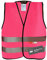 Tomamu Gilet de haute visibilité pour enfants - Gilet réfléchissant avec fermeture scratch et bandes réfléchissantes - Fabriqué avec du matériau réfléchissant 3M