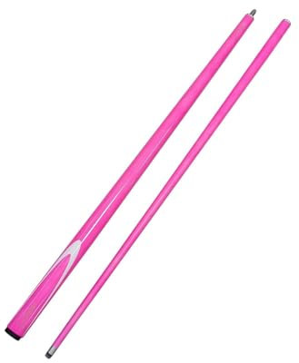 kowaku 1/2 geteilter Snooker-Queue, Billardstock, professionelle Länge 145 cm, 9,5 mm Spitze, Pool-Queue-Stick für Spieler im und in der Bar