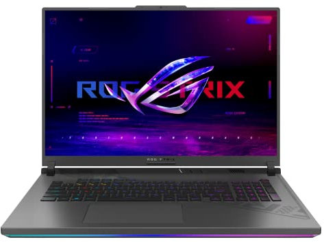 ASUS ROG Strix G18 G814JV Gaming Laptop | 18 2,5K WQXGA 16:10 240Hz IPS Display | Intel Core i7-13650HX | 16GB RAM | 1TB SSD | NVIDIA RTX 4060 | Win11 Home | QWERTZ | Eclipse Gray