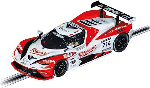 Carrera Evolution KTM X-Bow GTX, Razoon No. 714 – Slotcar mit Lichtfunktionen, digital nachrüstbar & detailgetreu – Für spannende Rennen auf der Carrera Bahn