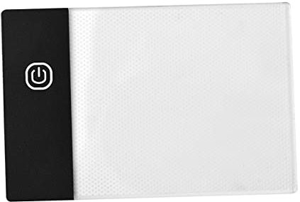 LED -ritning Av Surfplatta Flip Book Kit med Light Pad LED Light Board Drawing Pad Thin Art Stencil Drawing Board
