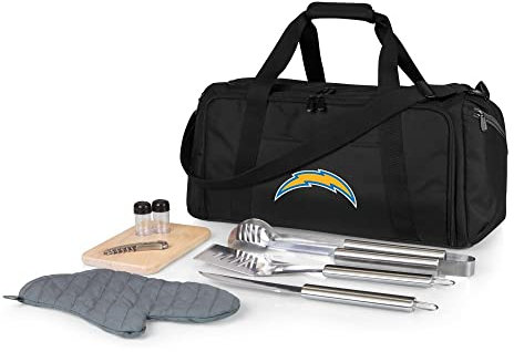 NFL Los Angeles Chargers Kit de barbacoa/enfriador con barbacoa y accesorios de picnic