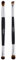 Eye Brush Set – Double Ended Makeup Brushes by Impora London. Eyeshadow Tools for Blending, Defining, Smudging, Shading. Perfect for Travel.