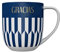 DRAEGER PARIS 1886 - Taza Cerámica 320ml - Diseño Chic y Moderno en Azul o Rosa con Mensaje en Oro Caliente - Apta Lavavajillas - Decoración Elegante - Emociones desde 1886