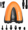 FLEXTAILGEAR EVO SUP Pump Lite, 20PSI Elektrische SUP Luftpumpe, Schlauchboot Pumpe, 12-V-DC-Stecker, 3 Smart-Modi, Dual Stage Quick Air Inflator, Auto-Off für Paddleboard, Kite, Matratze, Boote