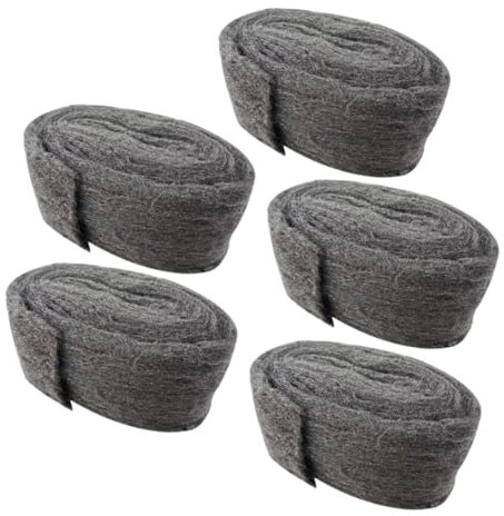 Gatuida 5stücke Stahlwolle Ersatzdichtung Von Garagentoren Rattenlochfüller Und Schutznetz Aus Stahlwolle