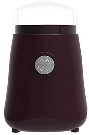 OZBME Molinillo de Especias eléctrico de 2.4 oz, con Cuchillas de Acero Refinado para moler Especias, Pimienta, Hierbas, Frutos Secos y Frijoles (Negro)