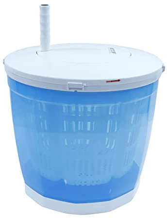 Leisurewize LW569 Eco Washer – Blue, 2L, Portable Manual Washing Machine, Hand Cranking, Dual Wash Cycles, Compact Design