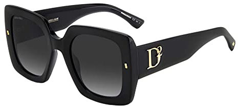 DSQUARED2 Damen D2 0063/S Sonnenbrille, schwarz, 66