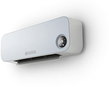 Olimpia Splendid 99264 Caldo Sky B WLAN – Termoventilatore Ceramico a parete con WiFi 2.000 W, 220-240 V, Blau