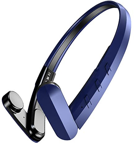 ohfruit Auriculares inalámbricos de conducción ósea, auriculares deportivos de conducción ósea Bluetooth 5.0, auriculares impermeables IPX5 para correr, ciclismo, caminar, entrenamiento, gimnasio,