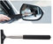 CGEMDY 1Pc Essuie-Glace De Rétroviseur De Voiture, Raclette à Vitre Avec Manche Rétractable Et Portable Essuie Glace De Rétroviseur De Voiture Enlever Les Taches, Pour Voitures (Noir)