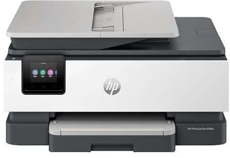 HP OfficeJet Pro 8139e Wireless All-in-One Color Inkjet Printer, Print, scan, copy, fax, ADF, Duplex printing Best-for-home office, 1 year Instant Ink trial included, AI-enabled (40Q51A)