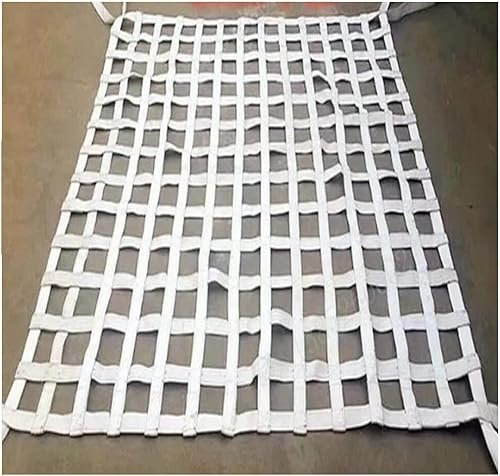 LNNW Säkerhetslyft Nylon hängnät, lastlyftväska, for lastning och lossning av tunga föremål Lyftnät för last(1.5 X 1.5M/Mesh 20cm/Load 2t)