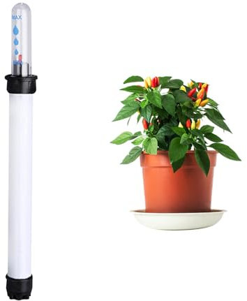 Bodenwasserzähler - Wasserzähler für | Hydrokultur-Messgerät für Garten, Hydrokultur, Lebensdaueranzeige, Feuchtigkeitssensor für Innen und Außen