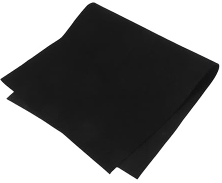 JOINPAYA Fieltro Insonorizante Para Altavoces Subwoofer, Tela De Fieltro Negro Sin Adhesivo 1m x 0,5m, Panel Acústico Absorbente De Sonido y Reducción De Vibraciones Para Mejora De Audio