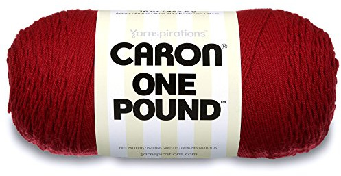 Spinrite Acrylic One Pound Yarn-Claret
