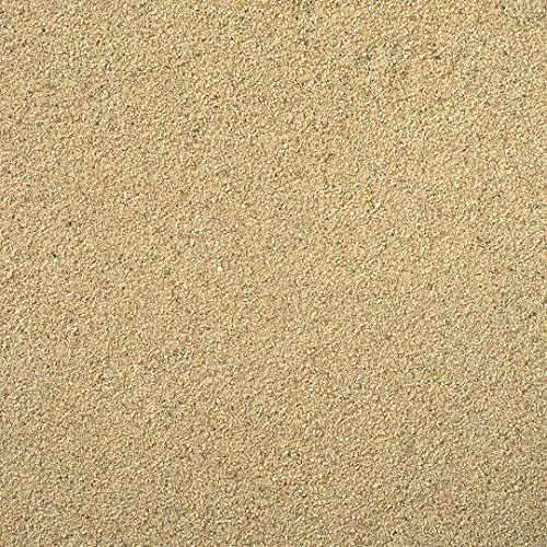 Aqua Della, Sable de Loire Très Fin 1 mm Coloris Naturel - Sac De 10 Kg, Apporte Un Soutien racinaire Parfait, Composé d’éléments de qualité supérieure, Rincer à l’Eau tiède Avant Utilisation