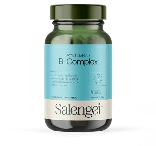 ACTIVE B-COMPLEX – Energia e metabolismo con tutte le vitamine del gruppo B e colina | 60 capsule molli