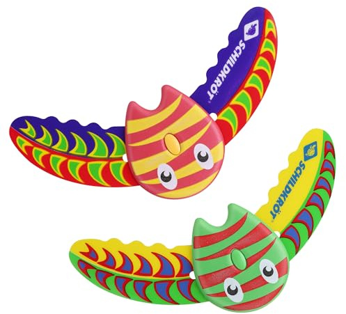 2Pieces Underwater Gliders for Kids, Devil Fish Design Diving Pool Toys