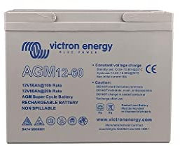Victron Energy AGM 12-Voltios 60Ah Batería de Ciclo Profundo
