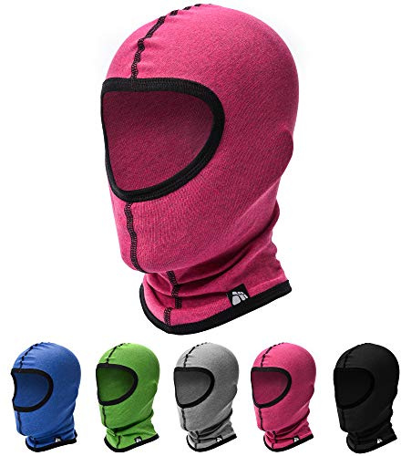 meteor Baumwollmaske Kinder Sturmhaube Winter Gesichtsmaske Sturmmaske Face Mask Skihaube Balaclava Atmungsaktiv Outdoor Maske Sturmhauben für Kinder Antibakteriell Baumwolle Maske 3-15 Jahren