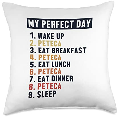 Peteca Perfect Day Indiaca Game Ball Professional Peteca Throw Pillow
